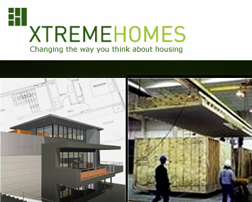 Link to XtremeHomes: modular building the green way