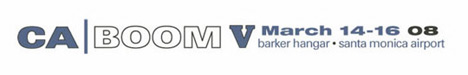 Link to CA Boom V coming soon: March 14-16
