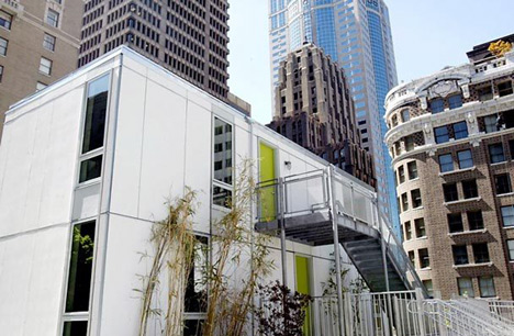 Link to Prefab apartments to make downtown Seattle affordable?