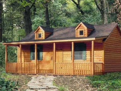 Link to Spirit Cabins - modular cabins and log homes