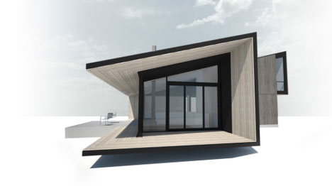 Link to Flat pack cabins from Form & Forest