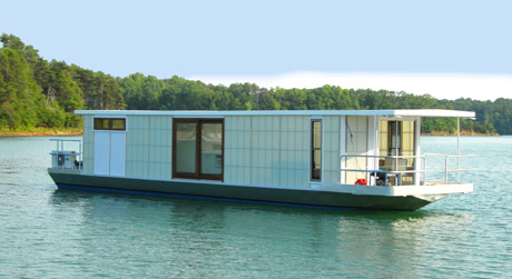 Link to MetroShip: a prefab houseboat
